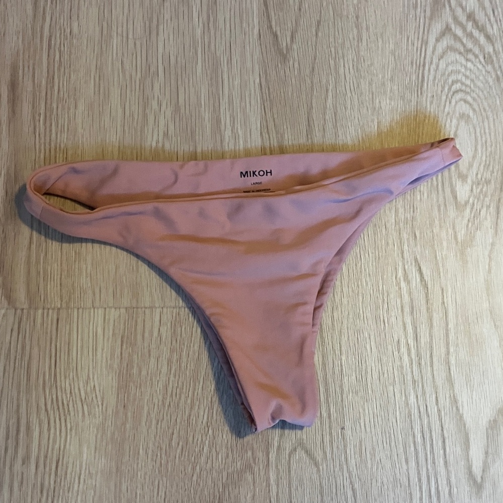 Mikoh Blush Tan Bikini Bottom